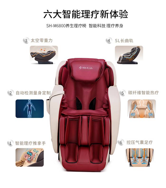 快盈VIII健身器材-家用智能按摩椅SH-M6800-1