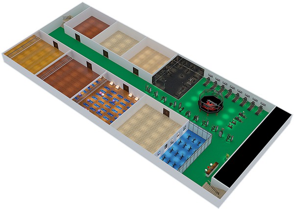 1800平方健身房配置方案-广西快盈VIII体育健身器材有限公司 1800平方健身房配置方案-广西快盈VIII体育健身器材有限公司