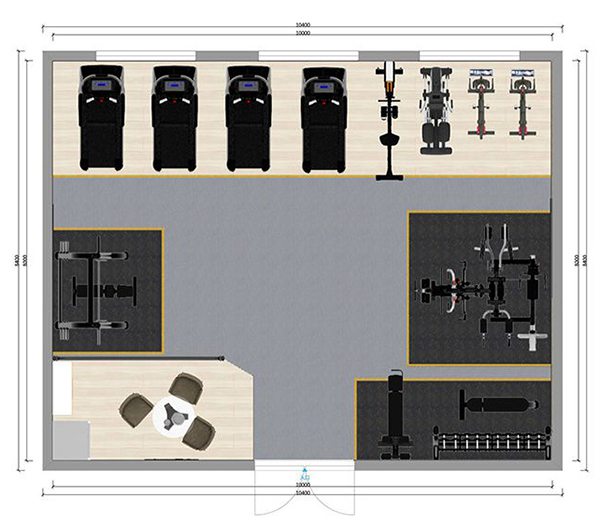 80平方健身房配置方案-广西快盈VIII体育健身器材有限公司 80平方健身房配置方案-广西快盈VIII体育健身器材有限公司