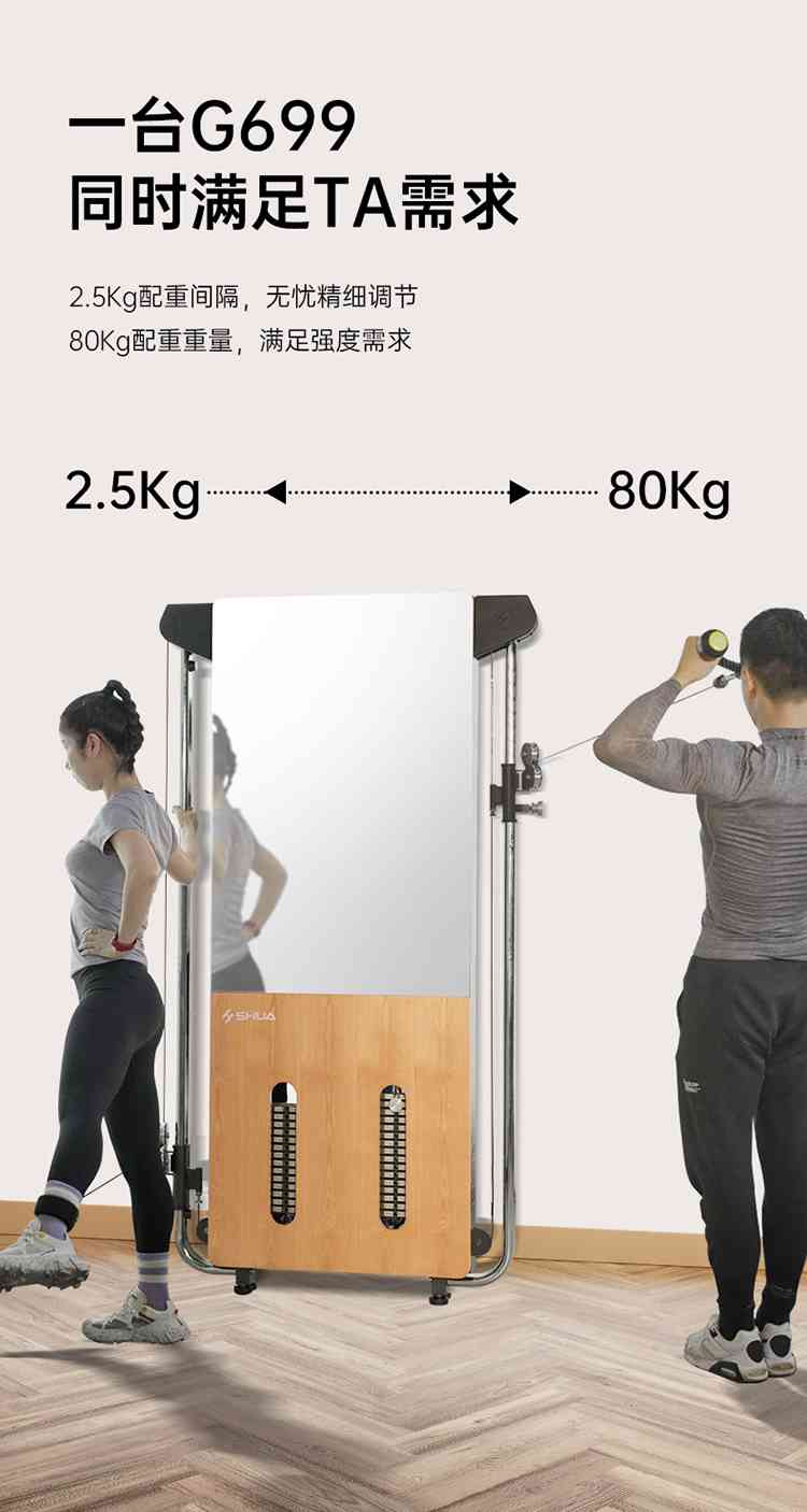 SH-G699 壁挂式拉绳训练器-广西快盈VIII体育健身器材有限公司